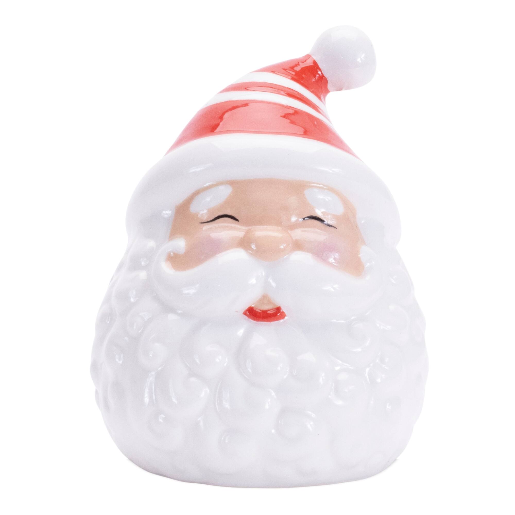 Traditional Santa Salt and Pepper Shaker, Set of 2